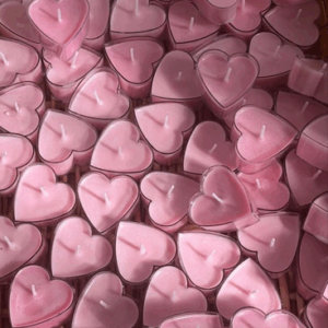 Heart shape Tea light candle