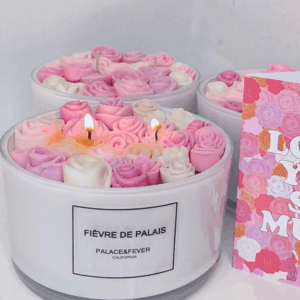 Rose day big jar candle