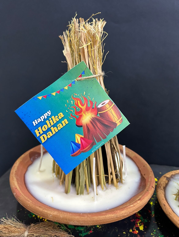 Holi Dahan candle