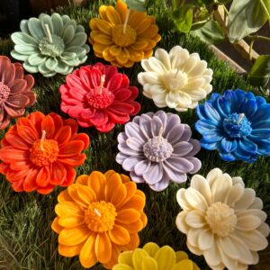 Big floating Sunflower candle