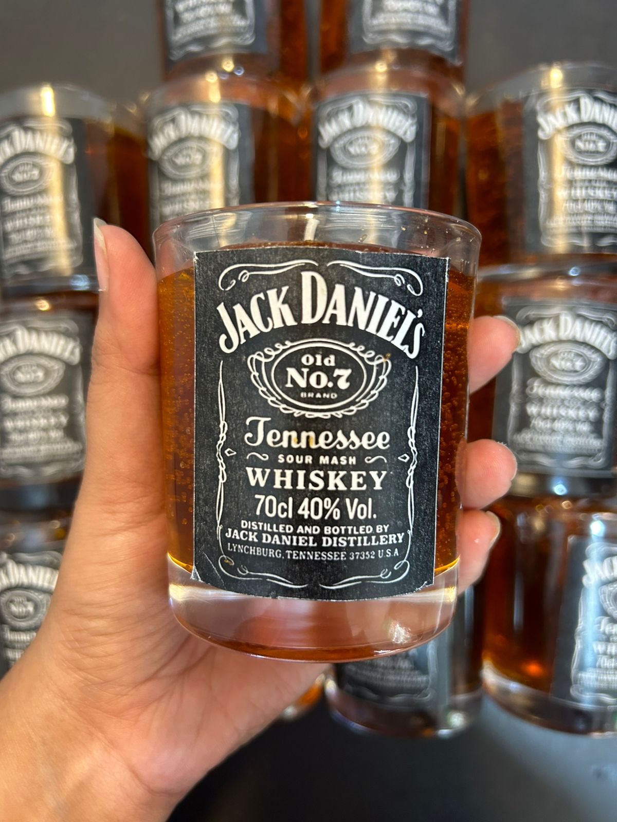 Whisky Candle